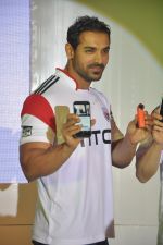 John Abraham at HTC Mobile launch on 17th Oct 2014